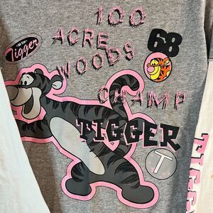 Disney Tiger Long Sleeve T-Shirt 18W/20W See Tag